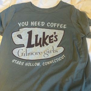 Luke's coffee tshirt